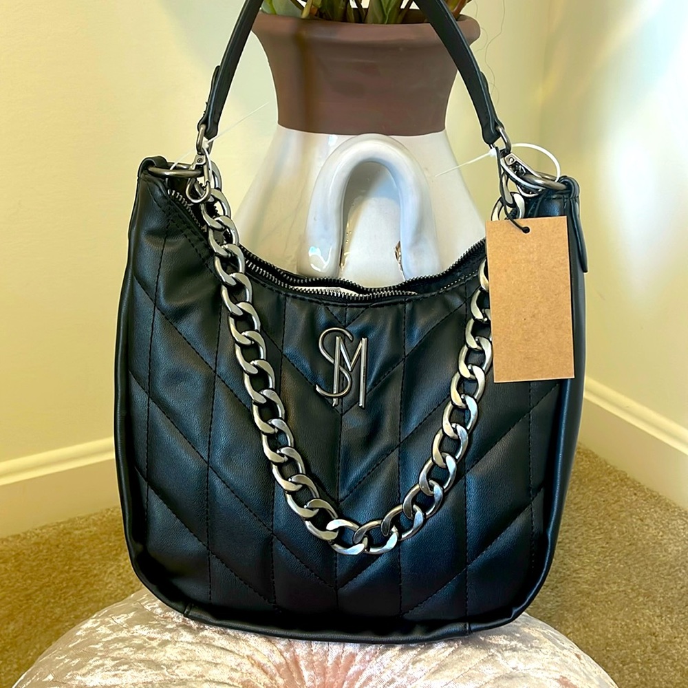 Steve Madden quilted hobo bag NWT